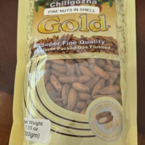 Chilphozay/ Pine nuts 1kg , 5 packs of 200 grams