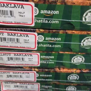 Half Tray Walnuts Baklava