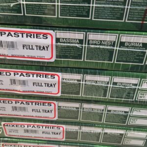 Full Tray Mixed Pastries