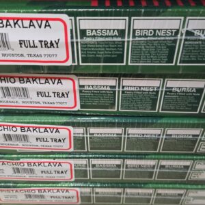 Full Tray Pistachio Baklava