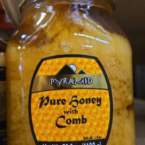 Pyramid pure Honey with Comb